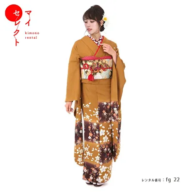 振袖 レンタル【成人式】fg_22 /市松桜 振袖 結婚式 卒業式 フルセット レンタル振袖 貸衣装 往復送料無料 | 成人式振袖 鞄 肌襦袢 長襦袢 足袋 半襟 半衿 帯揚げ 帯締め バッグ 草履バッグセット 伊達衿 小物 セット 振り袖レンタル ショール 振袖レンタル 【レンタル】
