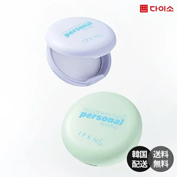 【韓国ダイソー2個set】IPKN イプクン Personal Tone Correcting Blur Pact フェイスパウダー プレストパウダー パクト ファンデーション メイクアップ ベースメイク 毛穴カバー ブラー効果 皮脂吸着 【IPKN】