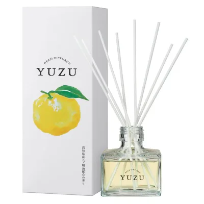 デイリーアロマ 高知県YUZU 消臭リードディフューザー 柚子の香り 120mL