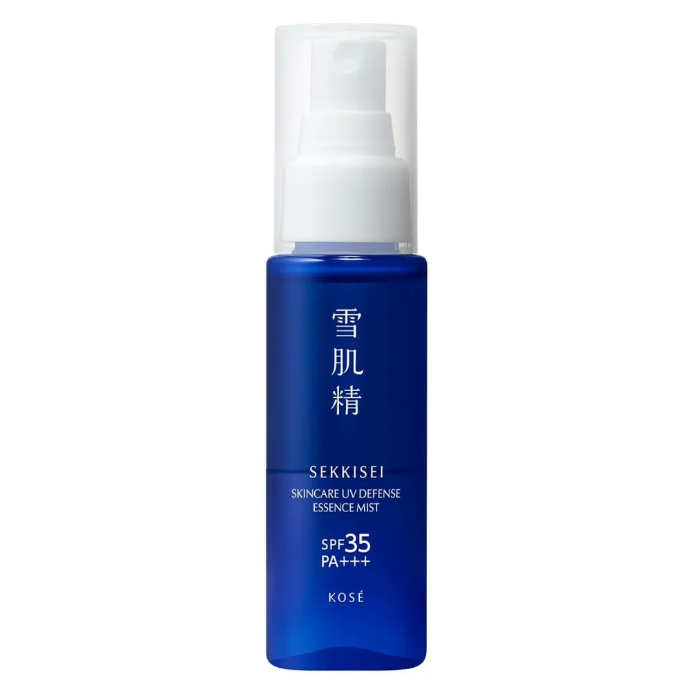 雪肌精 ス キ ン ケ ア UV エッセンス ミスト 60mL ミスト日焼け止め SPF35 PA+++ 顔 ヘア 髪 全身ケア スプレ ー 美容液 保湿