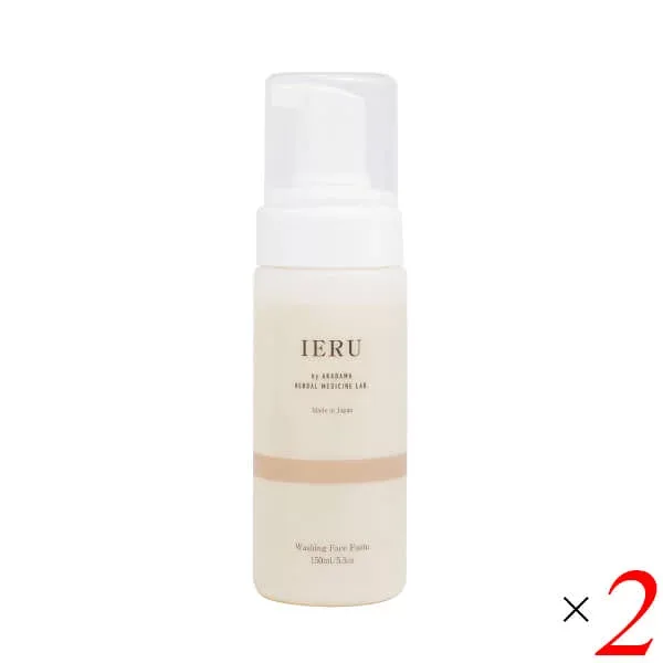 イエル IERU ウォッシング フェイスフォーム 150ml 2本セット 洗顔 洗顔フォーム 泡