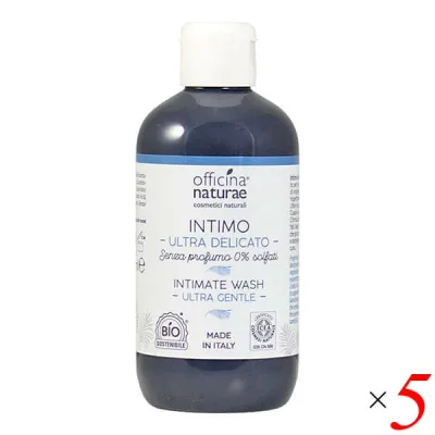 【ポイント最大4倍!】10/18(日)限定!オフィチナナトゥーレ デリカート インティメイトウォッシュ 250ml 5本セット