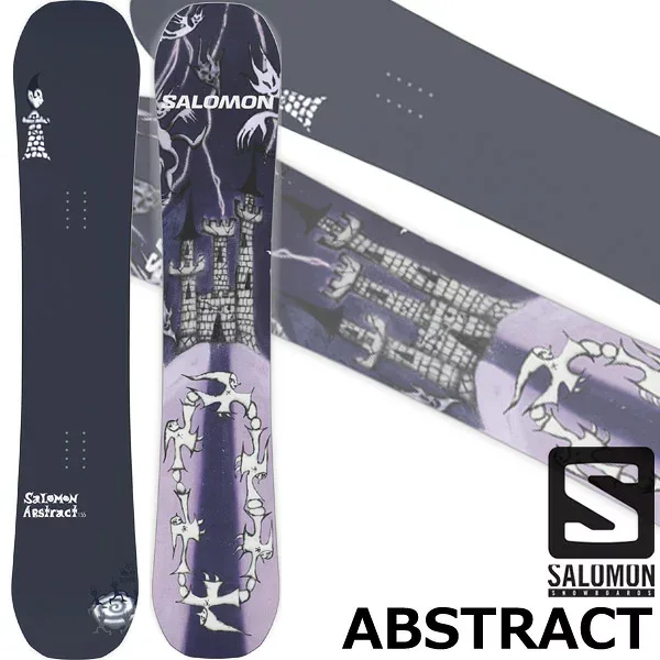 26-27 SALOMON/サロモン ABSTRACT アブストラクト メンズ レディース パーク スノーボード 板 2027 予約商品