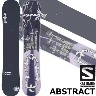 26-27 SALOMON/サロモン ABSTRACT アブストラクト メンズ レディース パーク スノーボード 板 2027 予約商品