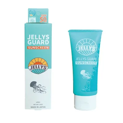 日焼け止めクリーム クラゲ除け「JELLYS GUARD」日焼け止め SPF50+/PA++++ バニラの香り サーフィン