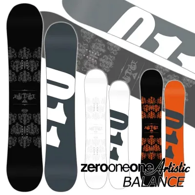 【ポイントUP中 10/4-9】26-27 011ARTISTIC/ゼロワンワンアーティステック BALANCE バランス メンズ レディース スノーボード グラトリ 板 2027 予約商品