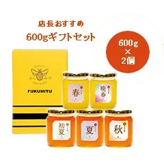 【店長おすすめ600gギフトセット】送料無料 2025年新蜜 母の日 お中元 国産純粋生はちみつ はちみつ 国産 非加熱 生はちみつ ギフト ふくみつ 国産はちみつ 送料無料 岡山県産 蜂蜜 ハチミツ HONEY 国産蜂蜜 ハニー 国産ハチミツ 日本製 100%純粋 高級 一級品