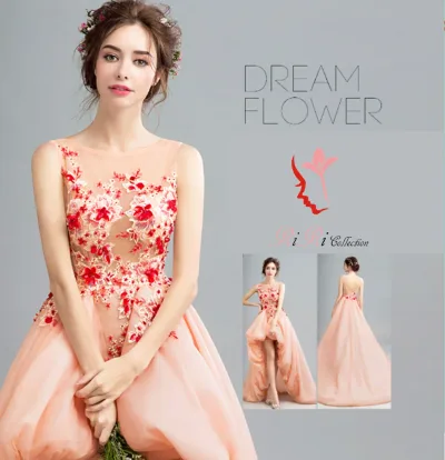 ウェディングdress-177 ドレス 高級 カラードレス リボン ドレス 結婚式 披露宴 刺繍 プリンセスライン ミニドレス 二次会 パーティードレス ビスチェウエディングドレス マタニティウエディングドレス 演奏会 お嫁さん 発表会 前撮り 花嫁♪