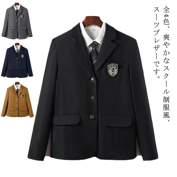 女子 スクール制服 入学式スーツ 高校生制服 女子高生 ジャケット フォーマル 学生服 全4色 jk制服 春秋冬 中学生 スクールスーツ 学生制服 全4色 入学式 文化祭 卒業式 発表会 コスプレ制服