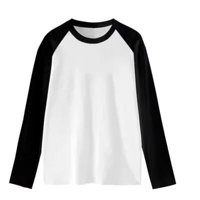 Tシャツ メンズ 長袖 ラグラン袖 薄手 切り替え インナー トップス 春夏 カジュアル 軽量 吸湿速乾 ベースレイヤー