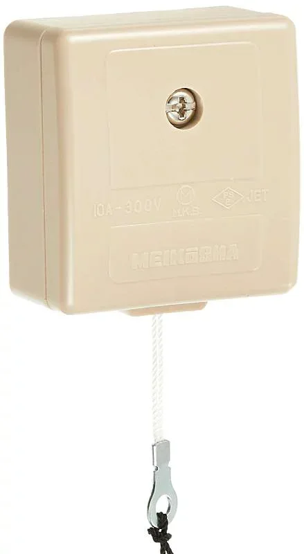 OHM 露出配線用 プル スイッチ 10A-300V (04-8122)