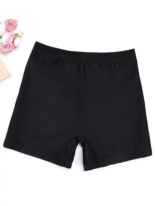 水着 レディース スイムショーツ ショートパンツ インナー ショーツ セパレート 平角 競泳 体型カバー 大きいサイズ お腹周り 細見え 着痩せ 撥水 防透け 伸縮性 速乾 フィットネス スポーツ ヨガ ボトムス カジュアル 温泉 プール ビーチ 海水浴