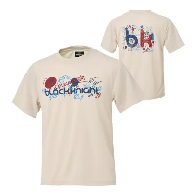 ブラックナイト ユニ ドライ Tシャツ ライトベージュ T-6106U 吸汗速乾