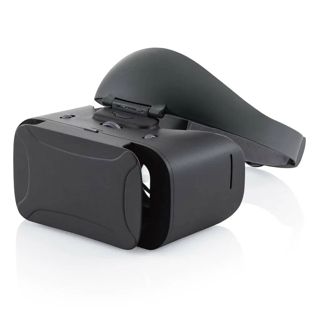 エレコム VRゴーグル VRヘッドセット 【ブルーライトカット40%】 ピント調節 目幅調節 ハードバンド ブラック VRG-GVSB01BK