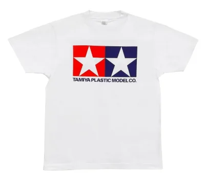 タミヤ オリジナルグッズ タミヤTシャツ (S) ホワイト コットン 66710