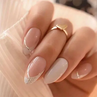 ネイルチップ かわいい 甘め フレンチスタイル 粉ピンク ラメ シンプル ジェルネイル 付け爪 指先ケア 日常使い 女性用 軽量 伸縮性 ピンク系