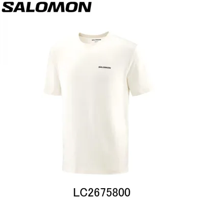 サロモン SALOMON CHEST LOGO チェスト ロゴ ランニングT シャツ 半袖 メンズ 男性【lc2675800】陸上・ランニング用品