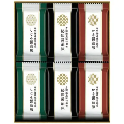 【ギフト包装・のし紙無料】ゆかり屋本舗 有明海産味付海苔詰合せ SKH-30(B4)