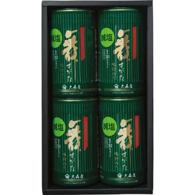 【ギフト包装・のし紙無料】大森屋 減塩味付のり卓上詰合せ GA-20G(B4)