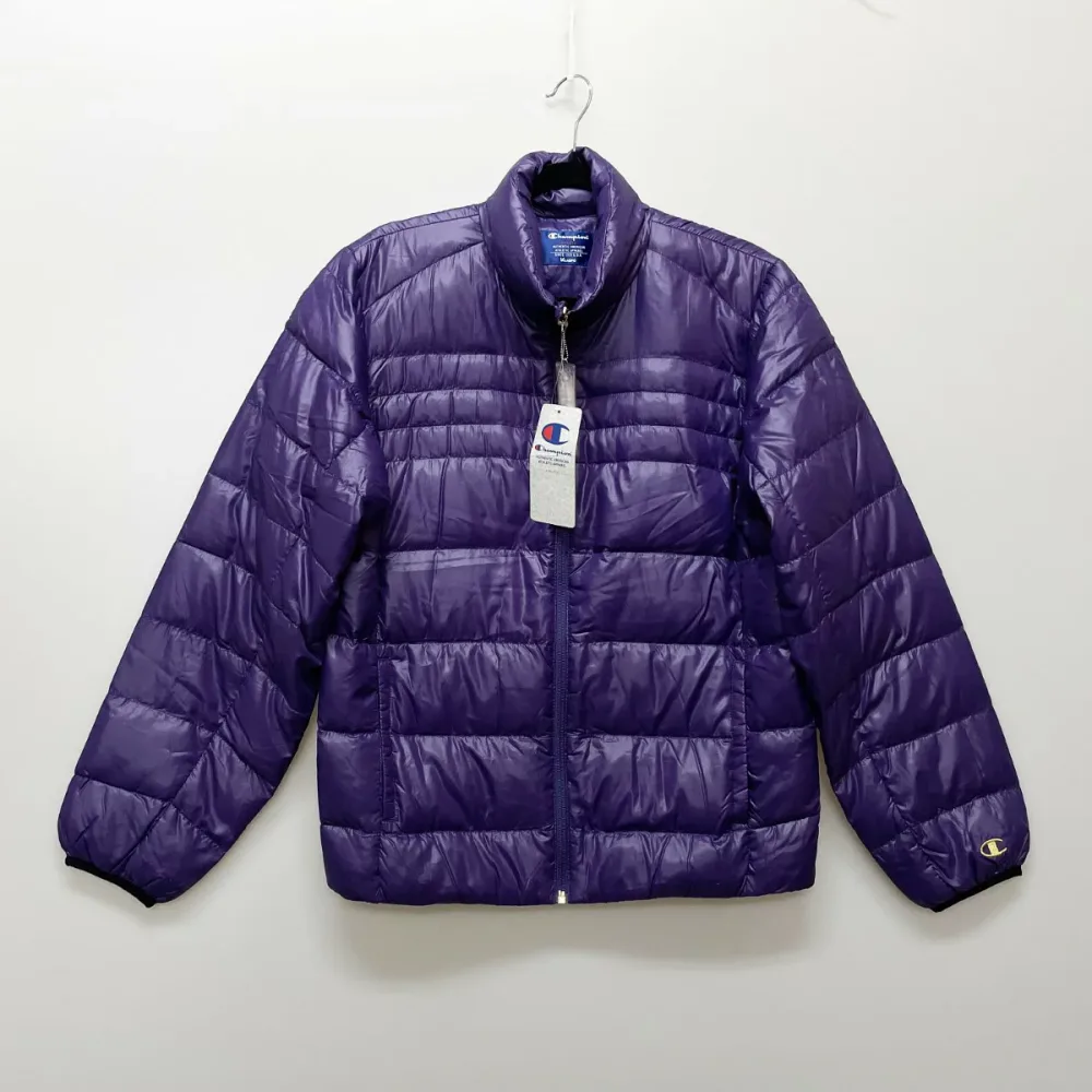 【中古】Champion チャンピオン メンズ ダウンジャケット SIZE M CJ9413 パープル Sランク