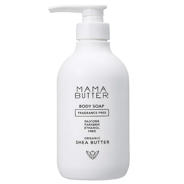 MAMA BUTTER ママバター ボディソープ 無香料 500ml 無添加 シアバター オーガニック マタニティ