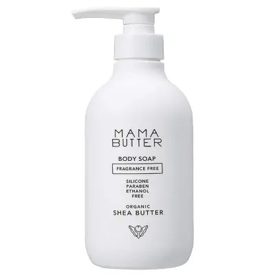 MAMA BUTTER ママバター ボディソープ 無香料 500ml 無添加 シアバター オーガニック マタニティ