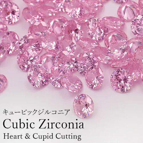 キュービックジルコニア ローズピンク 1000個 1000ピース ラウンドブリリアントカット AAAグレード CZ 1.4ミリ 1.4mm 一粒 ルースストーン ストーン 人工宝石 最 日々の定番