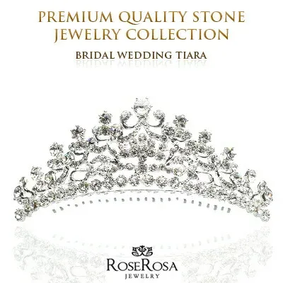 Tiara Swarovski Crystal Front Comb Crown Luxury Gorgeous Stylish Wedding Wedding Bridal Wedding Party Invitation After-Party Recital Graduation Entrance Daily Standard