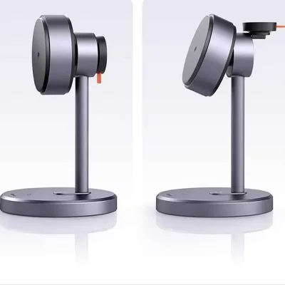 qi2 MagSafe Compatible Charging Stand 3 in 1 Function / Apple Watch Charging Holder Included / 15W Rapid / Foldable / Adjustable Angle Magnetic MagSafe Wireless Charger Compatible with iPhone, Apple Watch, AirPods Rapid Charging iPhone16/15/14/13/12/Apple Watch Airpods/2/3/Pro/Pro 2 CH-246 Free Shipping