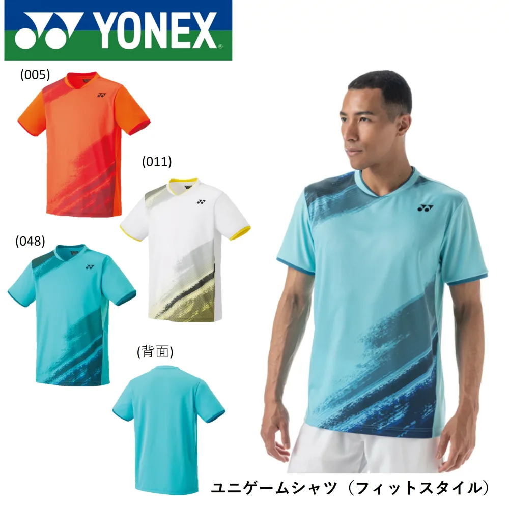 【最短出荷】ヨネックス YONEX ユニゲームシャツ(フィットスタイル) 10541 バドミントン・テニス