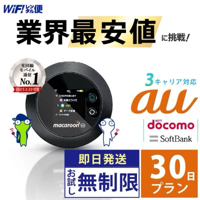 wifi レンタル 30日 au 無制限 【最安値に挑戦】 ポケットwifi レンタル 即日発送 レンタルwifi レンタルWi-Fi Wi-Fiレンタル docomo ソフトバンク wi-fi ワイファイ 国内 WiFi Wi-Fi ポケットWi-Fi ポケットワイファイ 入院 モバイルWiFi 完全無制限 ホームルーター 1ヶ月