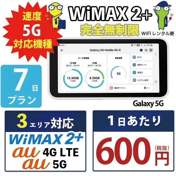 เช่า WiFi พกพา 7 วัน ไม่จำกัดปริมาณ ส่งด่วนภายในวัน ใช้ในญี่ปุ่น เหมาะกับเที่ยวและนอนโรงพยาบาล