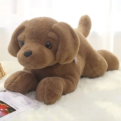 犬 ラブラドール ぬいぐるみ 人形 本物 抱き枕 縫い包み 柔らかい ふわふわ もちもち ぬいぐるみ 可愛い 動物 本物 お祝い ふわふわ リアル 女の子 80cm 男の子 子供 ダークブラウン 女性