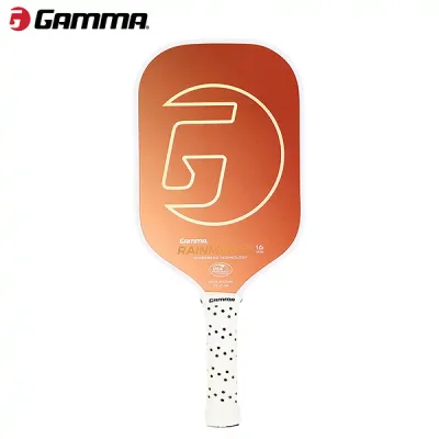 GAMMA ピックルボールパドル MICROBEAD RAINMAKER 16 オレンジ 1E805713 ガンマ マイクロビーズ レインメーカー ラケット PICKLEBALL PADDLE カーボン 16mm