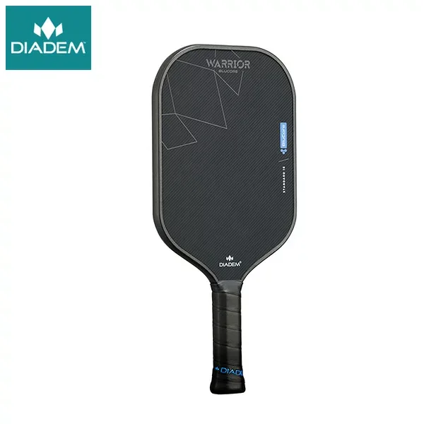 DIADEM ピックルボールパドル WARRIOR BLUCORE STANDARD16 25FW ブラック TPA018 ダイアデム PICKLEBALL PADDLE ラケット ウォーリアー ブルーコア スタンダード16