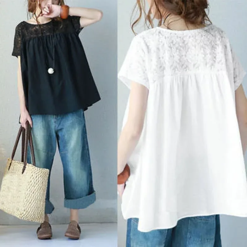 【冷感】チュニック レディース おしゃれ ブラウス トップス ゆったり 40代 50代 60代 シニア tシャツ 半袖 きれいめ 大きいサイズ 体型カバー 春 夏 秋 5225