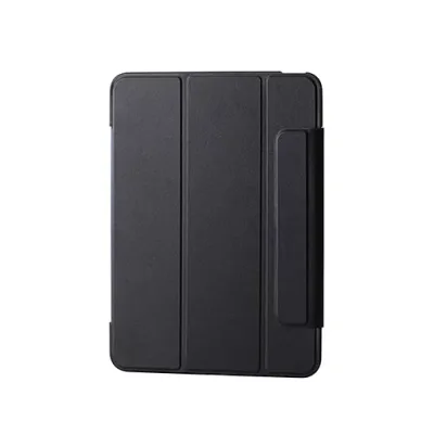 エレコム 11インチiPad Air(M3/M2) フラップケース 薄型軽量 カラーエッジ 背面クリア ブラック ASNTB-A25MWVFCBK|スマートフォン・タブレット・携帯電話 iPad iPadケース