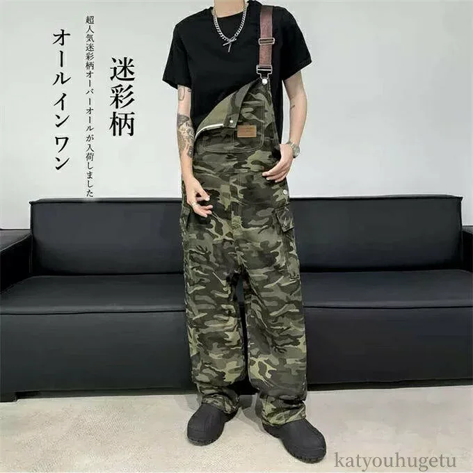 【送料無料】作業着 メンズ ボトムス ワイドパンツ ロングパンツ カーゴパンツ オールインワン つなぎ サロペット オーバーオール ワークパンツ 作業パンツ ワークウェア 防汚 耐久性 多機能 ポケット 動きやすい 通気性 快適 建築 工事 ガーデニング 防寒 秋冬