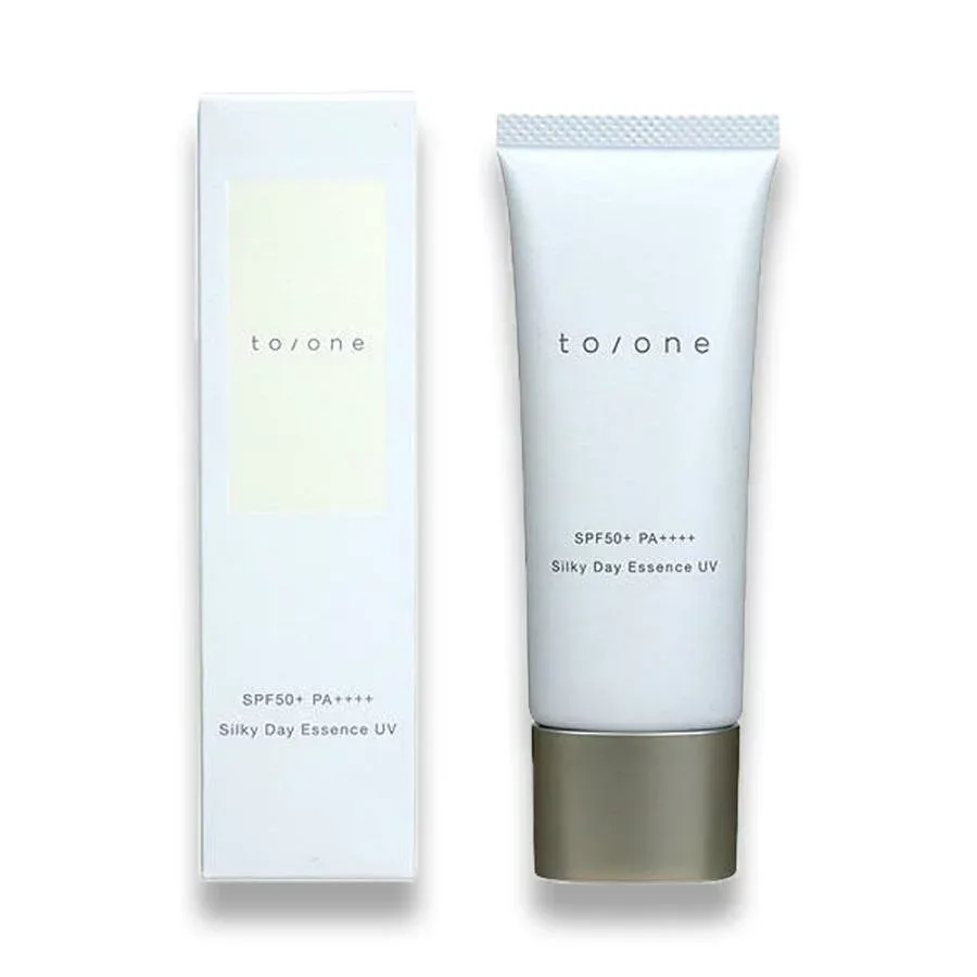 \本日 ポイント 10倍 !/【在庫限り】to/one(トーン) シルキー デイ エッセンス UV 40g SPF50+ PA++++