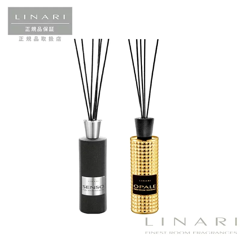 LINARI リナーリ【正規取扱販売店】ルームディフューザー 500ml SENSO センソ OPALE オパール リードディフューザー インテリア リビング オイル リラックス プレゼント ルームフレグランス ギフト 加賀屋