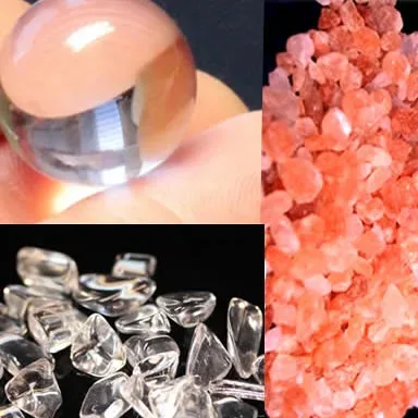 パワーストーン 浄化セット 【5A水晶丸玉+5Aヒマラヤ水晶さざれ+ヒマラヤピンク岩塩200g】 浄化 厄除け 祈願 水晶 天然石 お清め さざれ 水晶 さざれ石