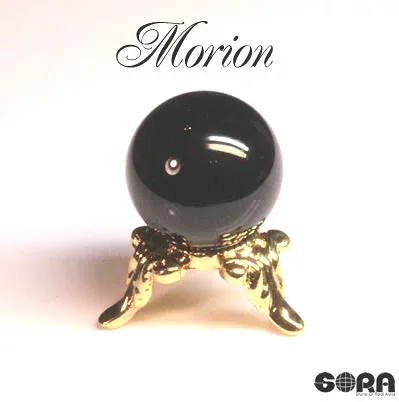 モリオン 黒水晶 置物 丸玉パワーストーン 原石 チベット産 20-22mm 天然石 バラ売り 魔除け 厄除け 悪霊退散 祈願 握り石 黒 黒い石 ブラック