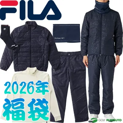 フィラゴルフ 2026年 新春福袋 5点セット メンズ 785-101 ゴルフウェア FILA GOLF フィラ お楽しみ袋 ハッピーバッグ ラッキーバッグ 秋冬ウェア 785101 男性用 おしゃれ ブランド