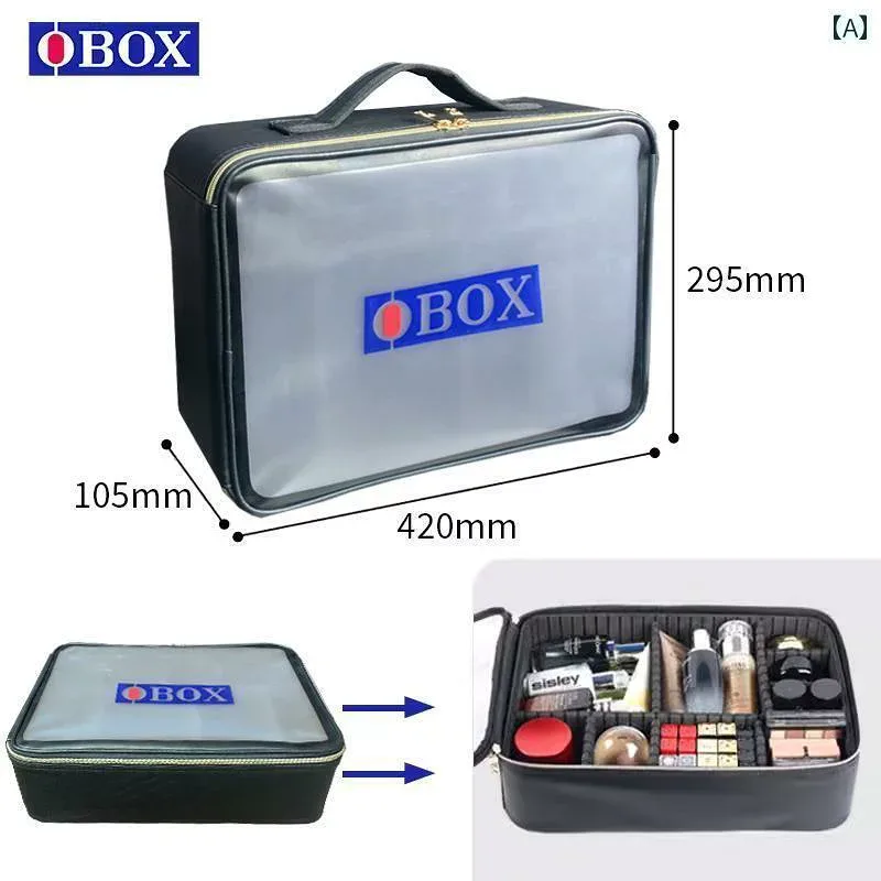 メイク 道具 セット OBOX プロ メイクボックス インナーボックス 特殊 メイク バッグ大容量 化粧 品 収納 バッグ タトゥー &amp ネイル ツールキット