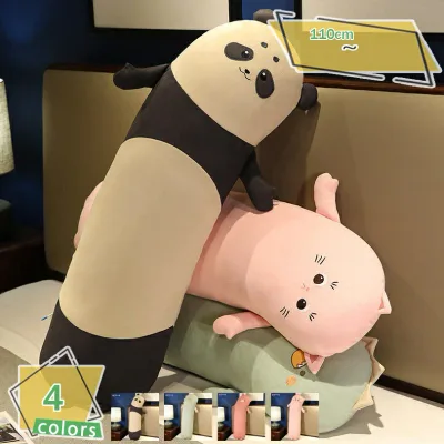 1000円OFFクーポン パンダ 抱き枕 クッション ぬいぐるみ ロング ふわふわ もこもこ もちもち 大きい 特大 枕 添い寝枕 かわいい 動物 添い寝 添寝枕 縫い包み 癒し系 プレゼント ベッド 置物 ふわもち 誕生日 ギフト 妊婦枕 多機能 キャラクター お誕生日 RaogtCYU