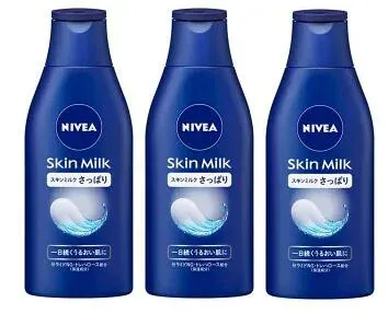 【送料込×3個】花王 NIVEA(ニベア) スキンミルクさっぱり200g×3個セット
