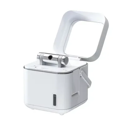 ツインバード フェイススチーマー 美顔スチーマー 保湿 毛穴ケア スキンケア イオンスチーム 水道水対応 白 SH-2786W