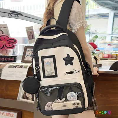 【全品対象!2個で13%OFFクーポン配布中】 痛バ リュック 痛バック 痛リュック 大容量 痛バッグ A4 リュックサック 透明 オタク 推し活バッグ オタ活 推し活 鞄 かばん カバン メンズ レディース 男女兼用 推しバッグ イベント