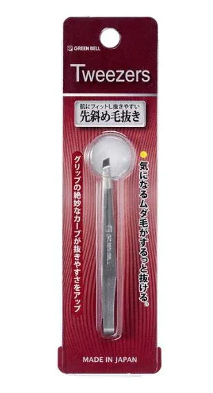 グリーンベル GREENBELLSE-009 先斜め毛抜き JAN:4972525701709 <GROOMING TOOLS 毛抜き>