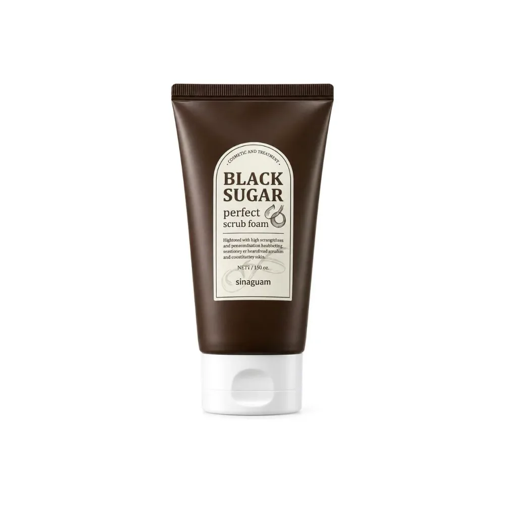 SKINFOOD ブラックシュガーパーフェクトスクラブフォーム180g